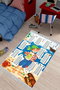 Conceptum Alfombra de pasillo ELS610 Multicolor 80 x 150 cm